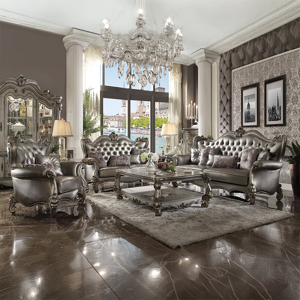 ACME Versailles End Table – top view – Lusso Furniture Miami
