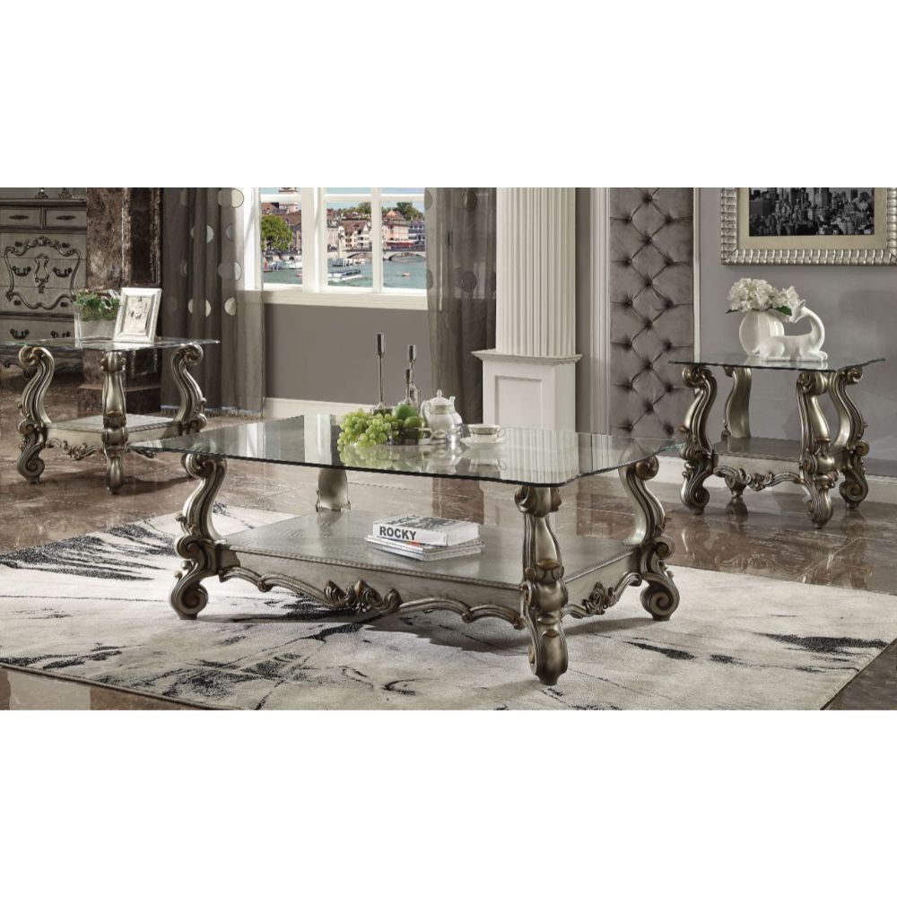 ACME Versailles End Table – view 11 – Lusso Furniture Miami