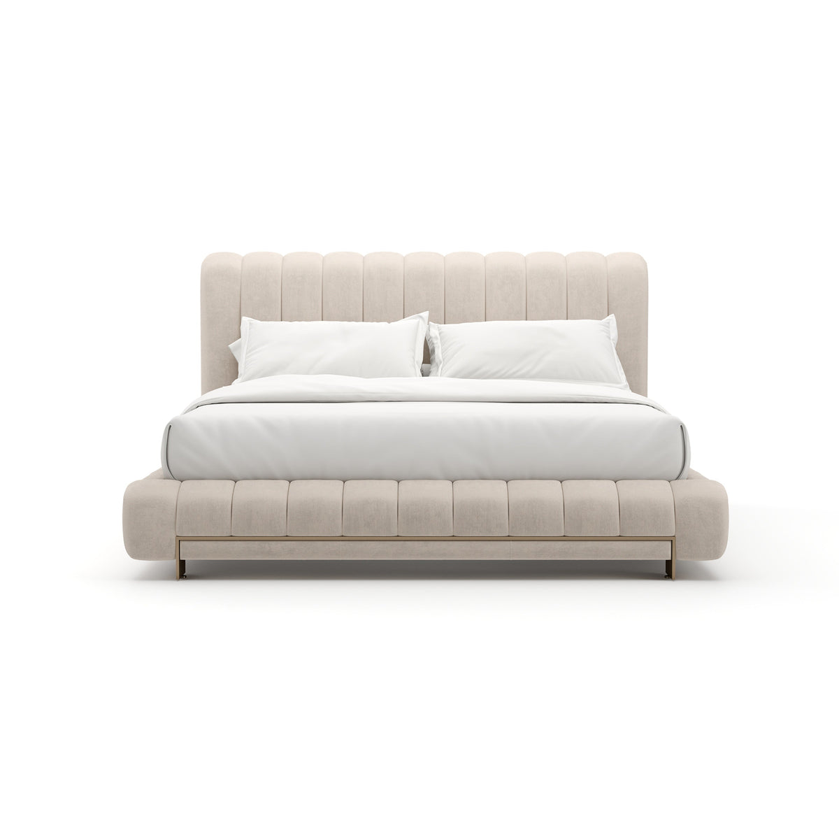 Caracole Well Balanced Bed – back view – Lusso Furniture Miami
