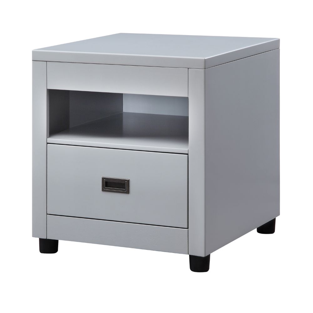 ACME Eleanor End Table – front view – Lusso Furniture Miami