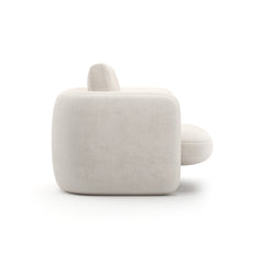 Caracole Overlap Accent Chair – top view – Lusso Furniture Miami