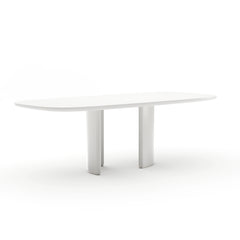 Caracole Tobie Rectangular Dining Table – angle view – Lusso Furniture Miami