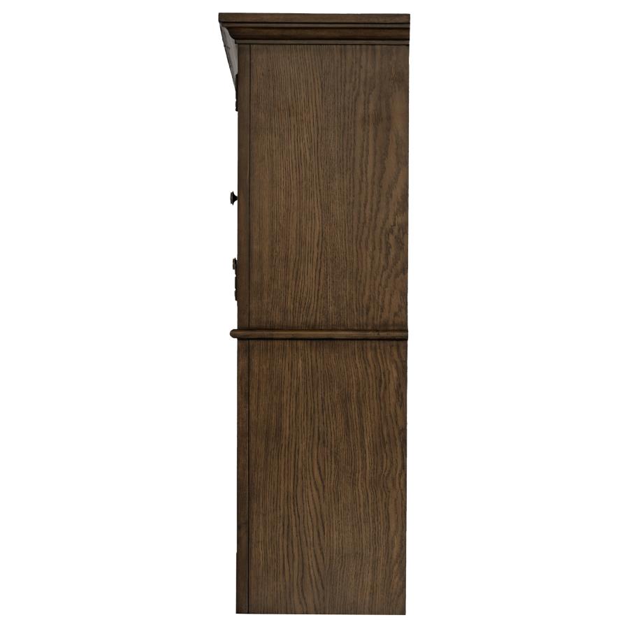 Hartshill 2-door Hutch with Shelves Burnished Oak-zoom-5
