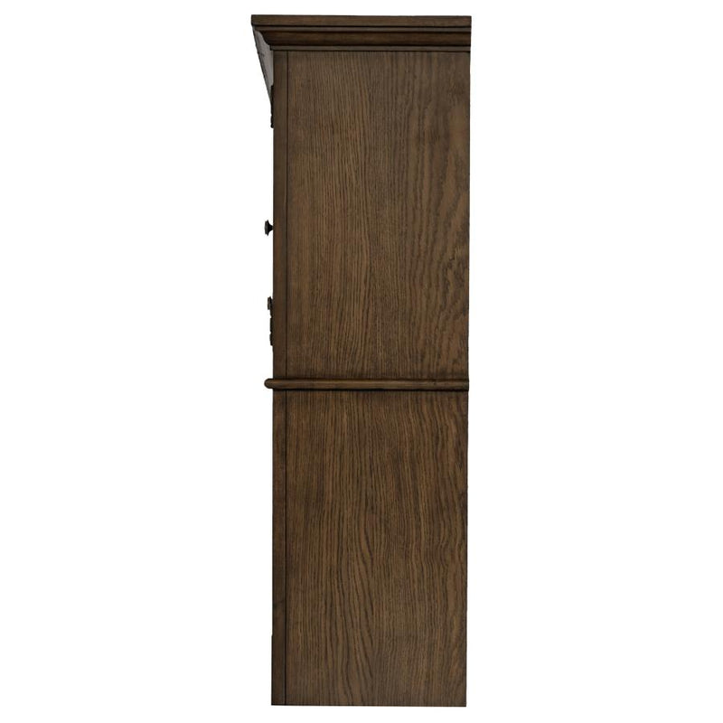 Hartshill 2-door Hutch with Shelves Burnished Oak-zoom-