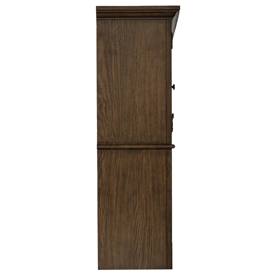 Hartshill 2-door Hutch with Shelves Burnished Oak-zoom-8