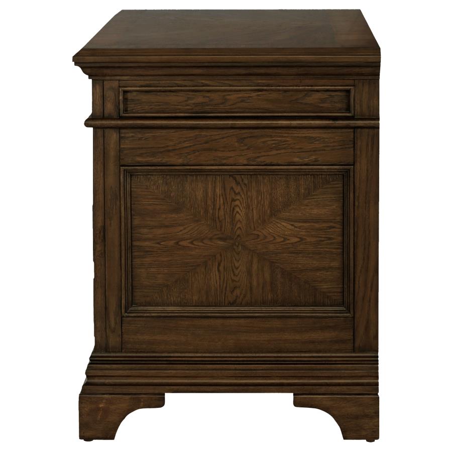 Hartshill 5-drawer Home Office File Cabinet Burnished Oak-5