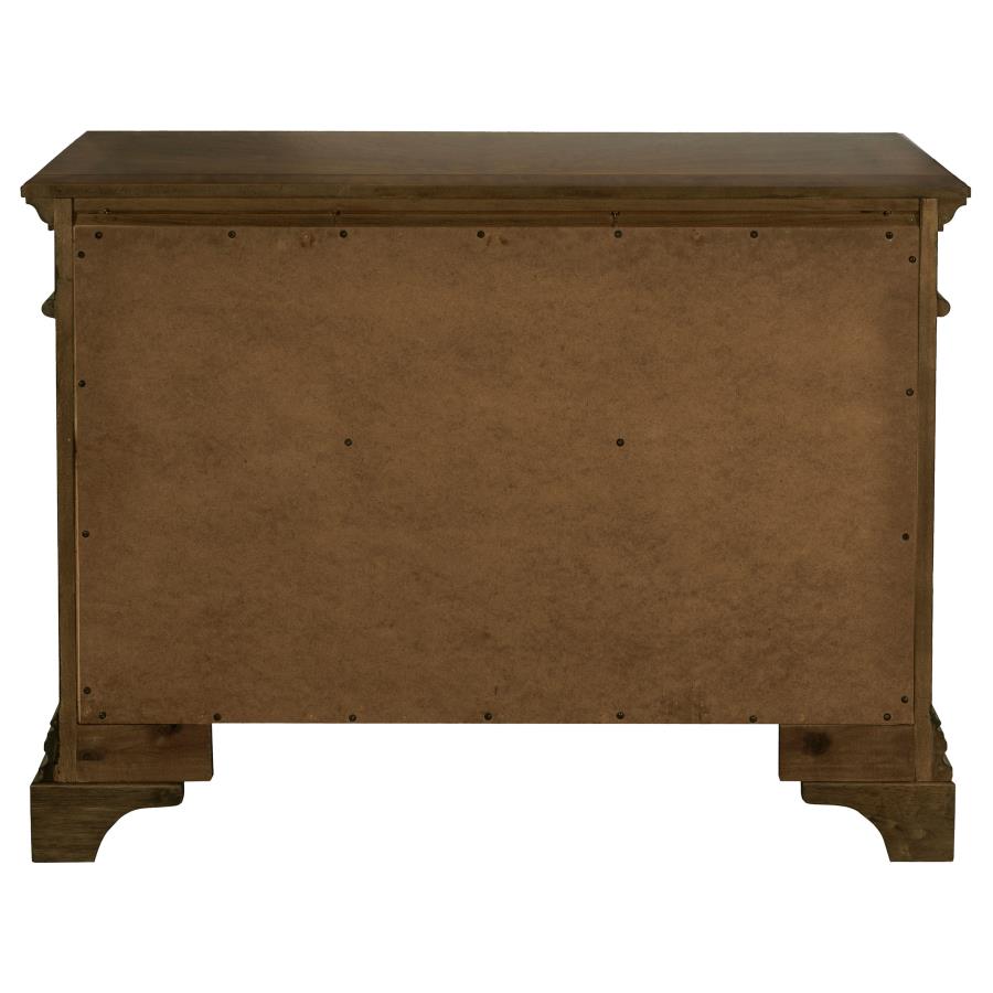 Hartshill 5-drawer Home Office File Cabinet Burnished Oak-zoom-7