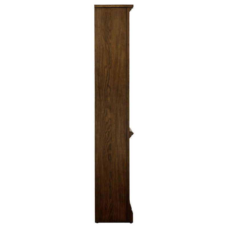 Hartshill 78-inch 5-shelf Bookcase Burnished Oak-zoom-