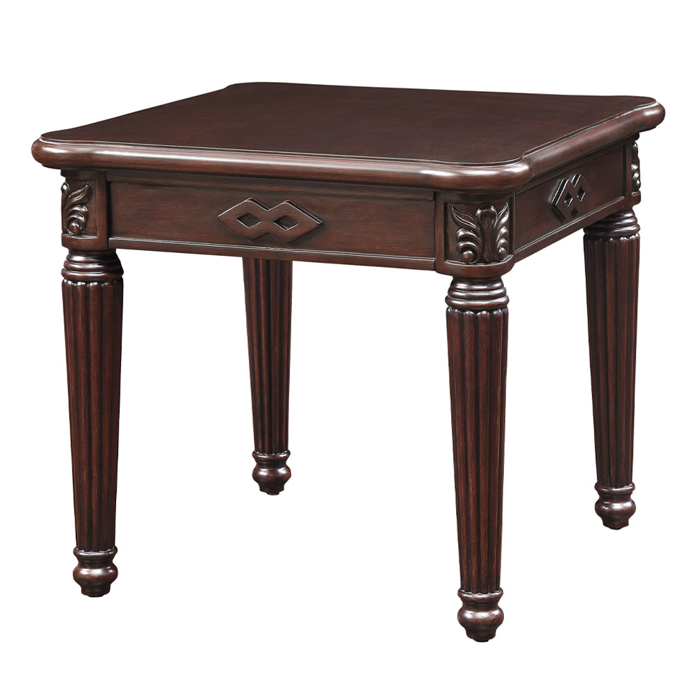 ACME Chateau De Ville End Table – angle view – Lusso Furniture Miami
