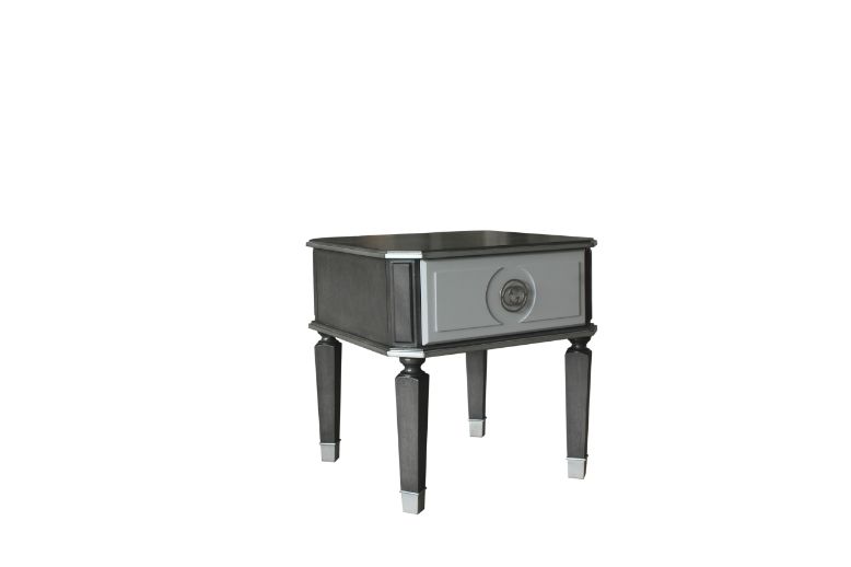 ACME House Beatrice End Table – angle view – Lusso Furniture Miami