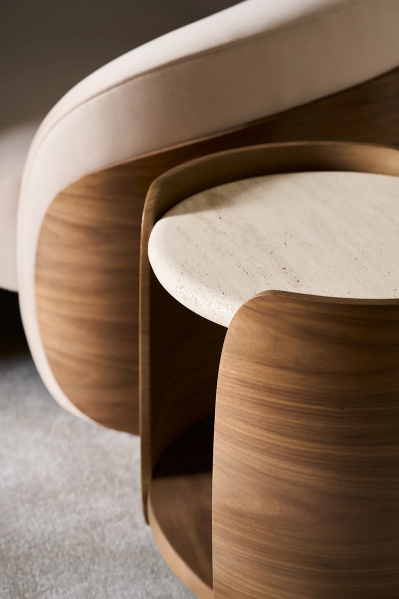 Caracole Fleur Side Table-zoom-