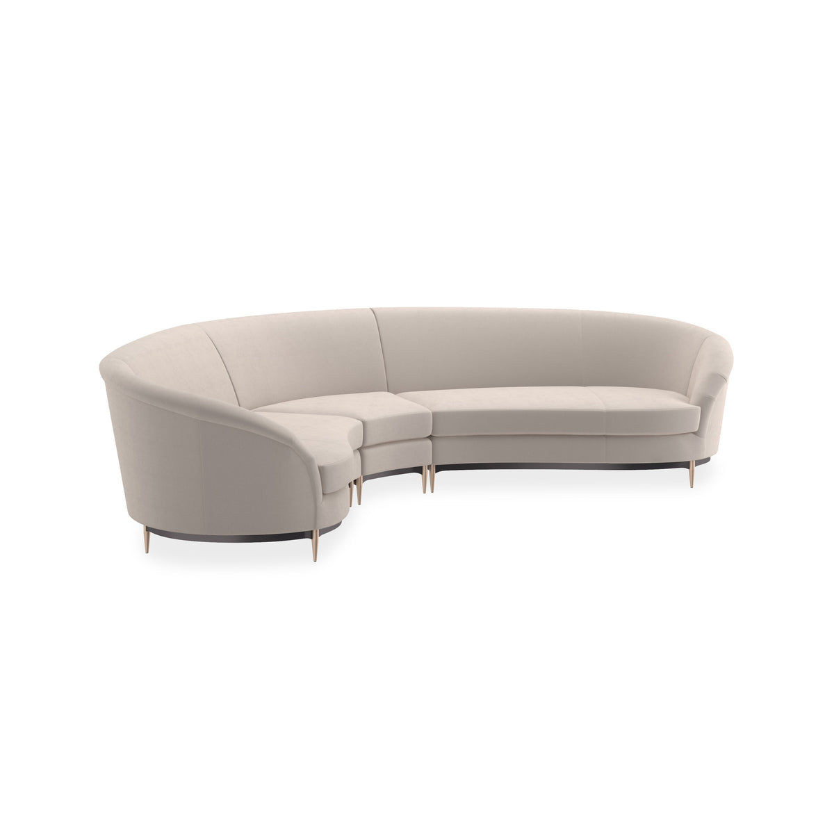 Caracole Three's Company Components – detail – Lusso Furniture Miami