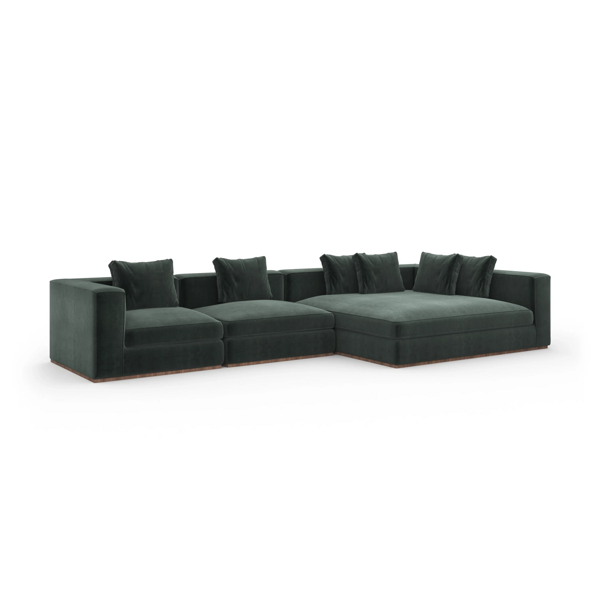 Caracole Bello Sectional – view 50 – Lusso Furniture Miami