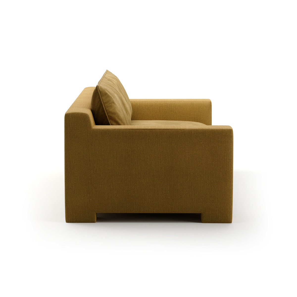 Caracole Devon 84 Sofa – side view – Lusso Furniture Miami