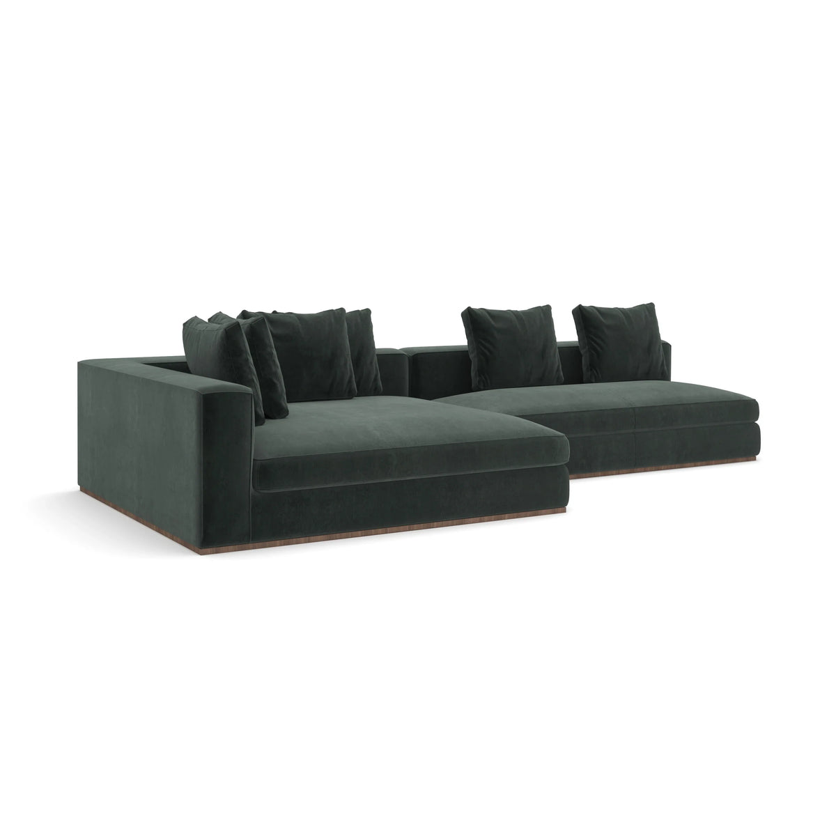 Caracole Bello Sectional – view 30 – Lusso Furniture Miami