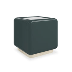 Caracole Gelee Square Monolith Table – close-up – Lusso Furniture Miami