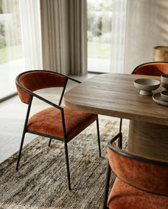 Caracole Dario Arm Chair – angle view – Lusso Furniture Miami