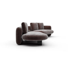 Caracole Overlap Sectional – view 12 – Lusso Furniture Miami