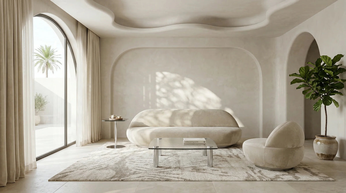 Caracole Jagger Sofa – angle view – Lusso Furniture Miami