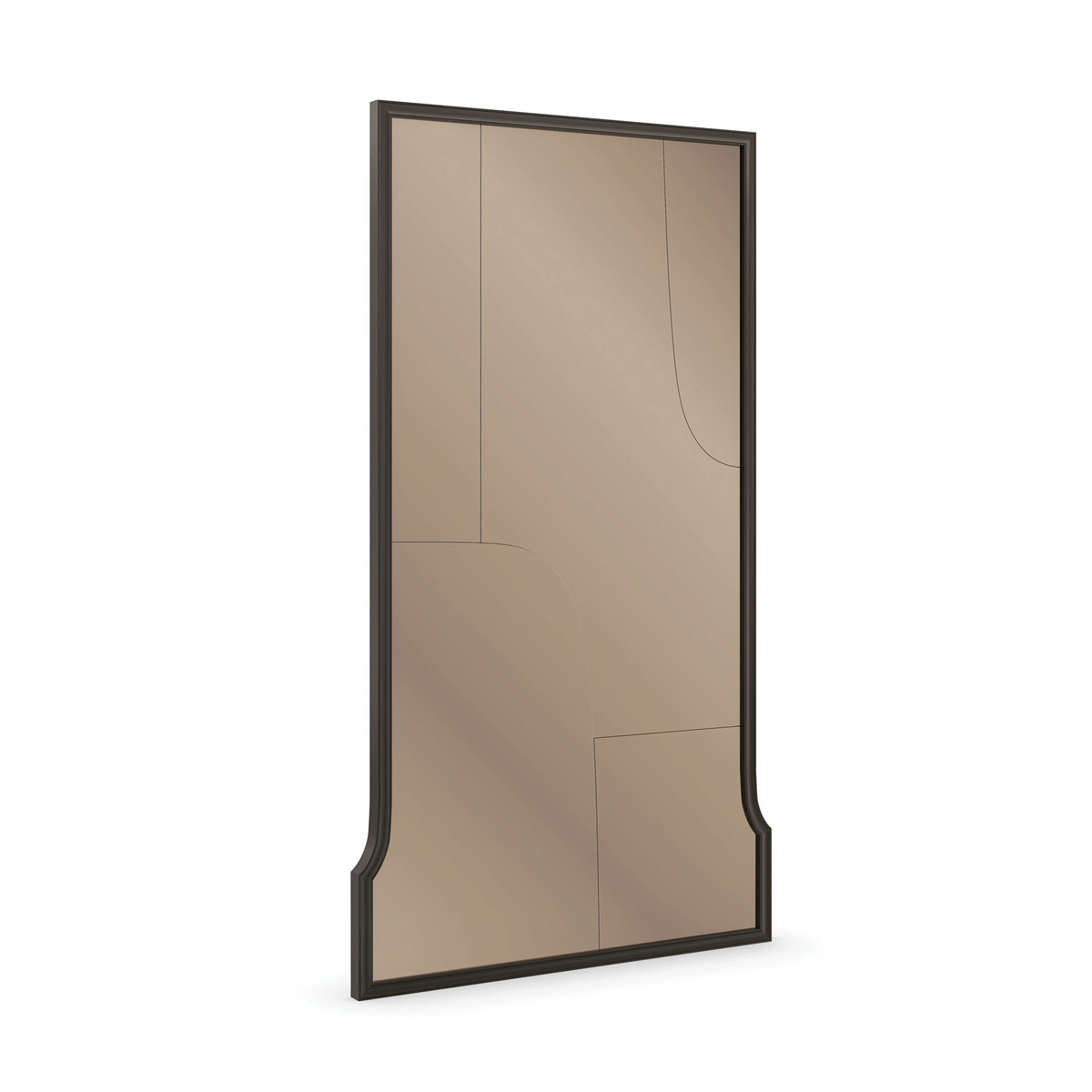 Caracole Pieces of Me Mirror – side view – Lusso Furniture Miami