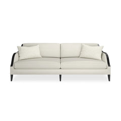 Caracole Pitch Perfect Sofa – front view – Lusso Furniture Miami