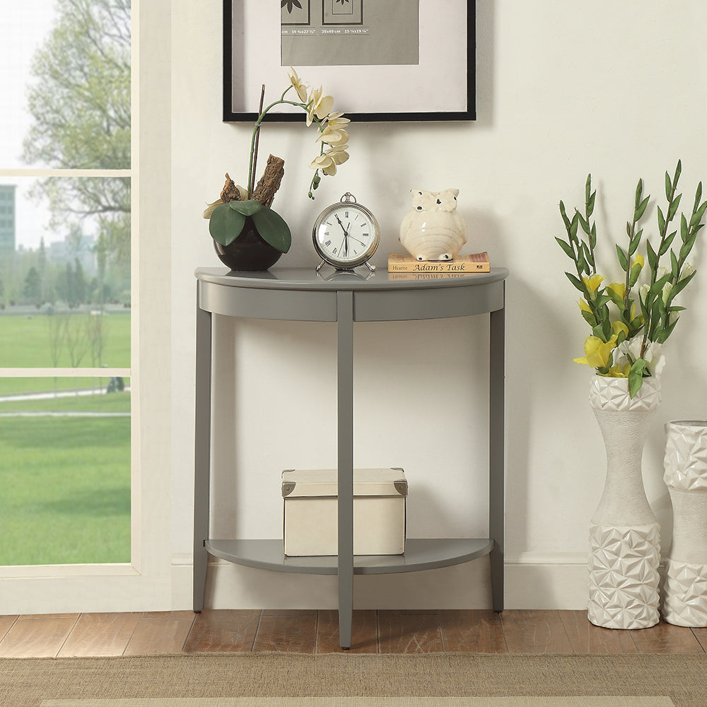 ACME Justino Console Table – front view – Lusso Furniture Miami