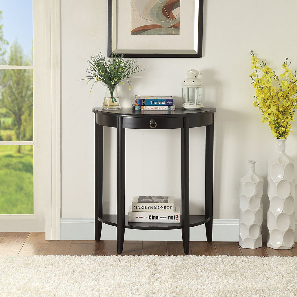 ACME Justino II Console Table – front view – Lusso Furniture Miami