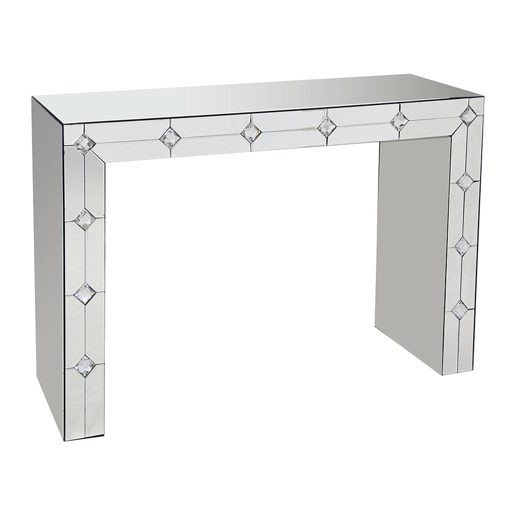 ACME Hessa Console Table – angle view – Lusso Furniture Miami