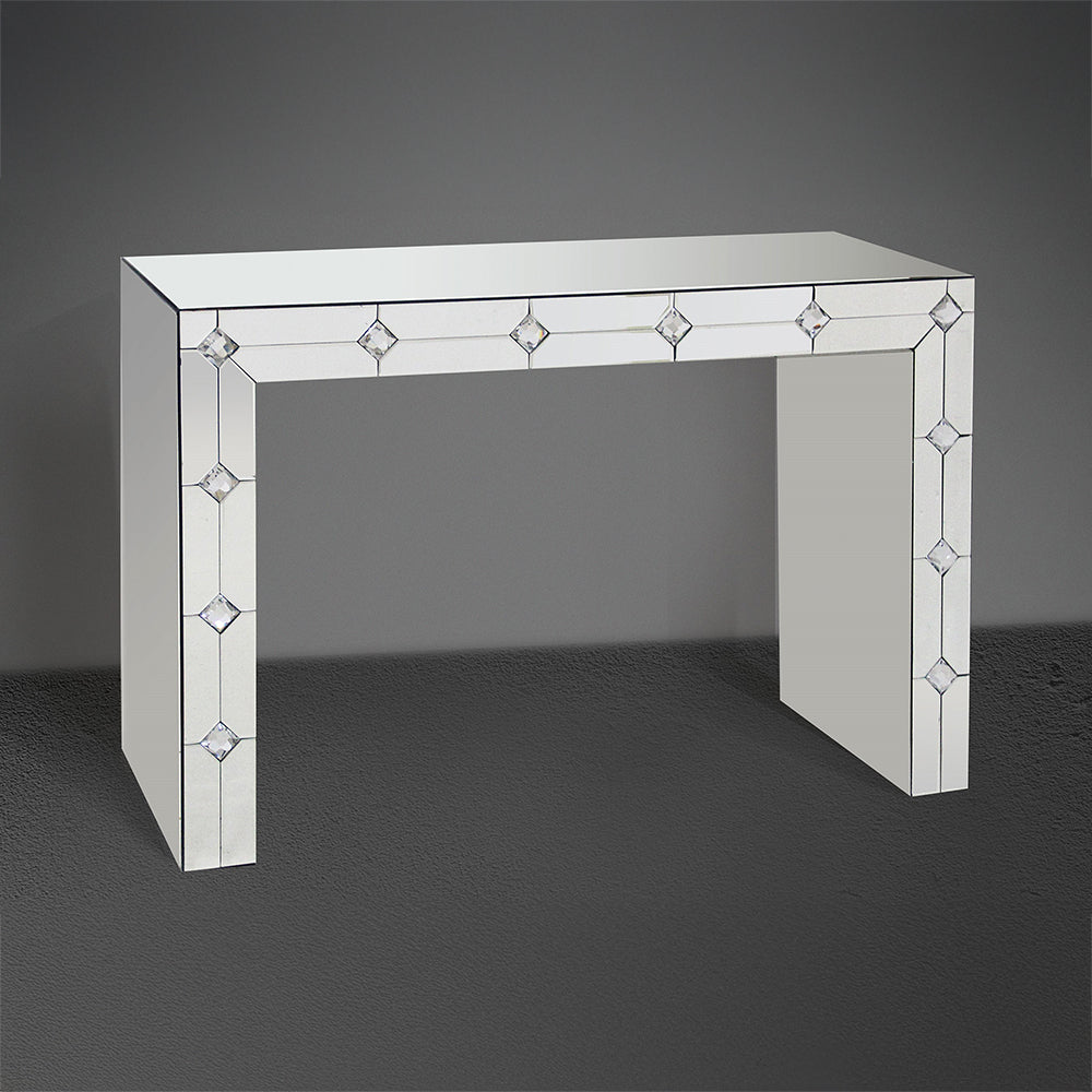 ACME Hessa Console Table – side view – Lusso Furniture Miami