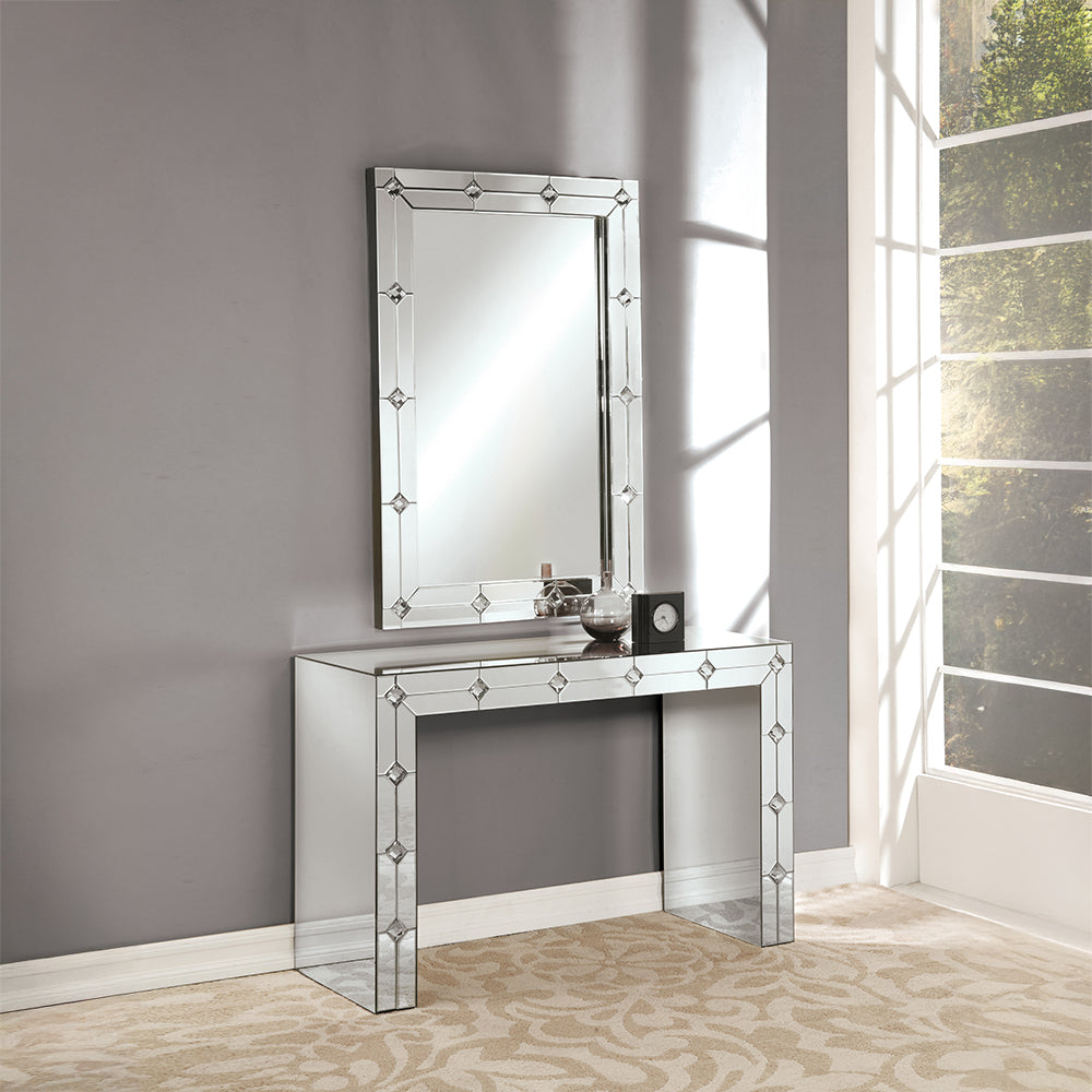 ACME Hessa Console Table – room setting – Lusso Furniture Miami