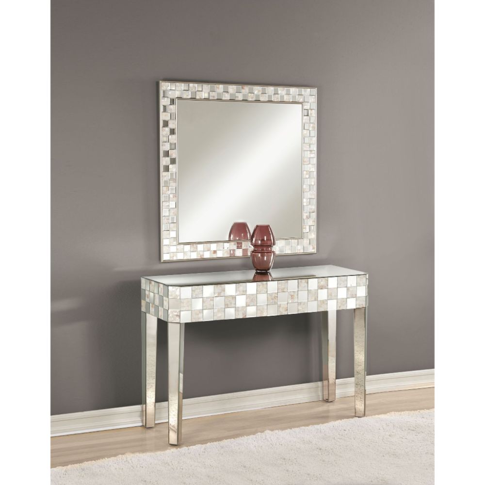 ACME Nasa Console Table – angle view – Lusso Furniture Miami