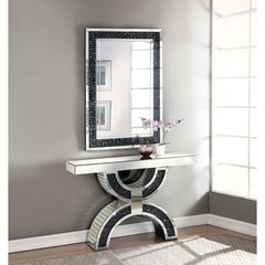 ACME Nysa Console Table – angle view – Lusso Furniture Miami