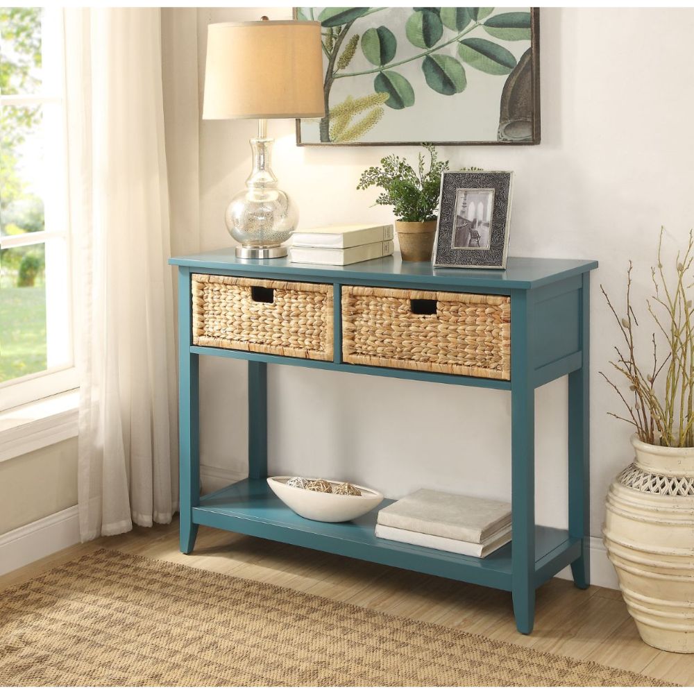 ACME Flavius Console Table – back view – Lusso Furniture Miami
