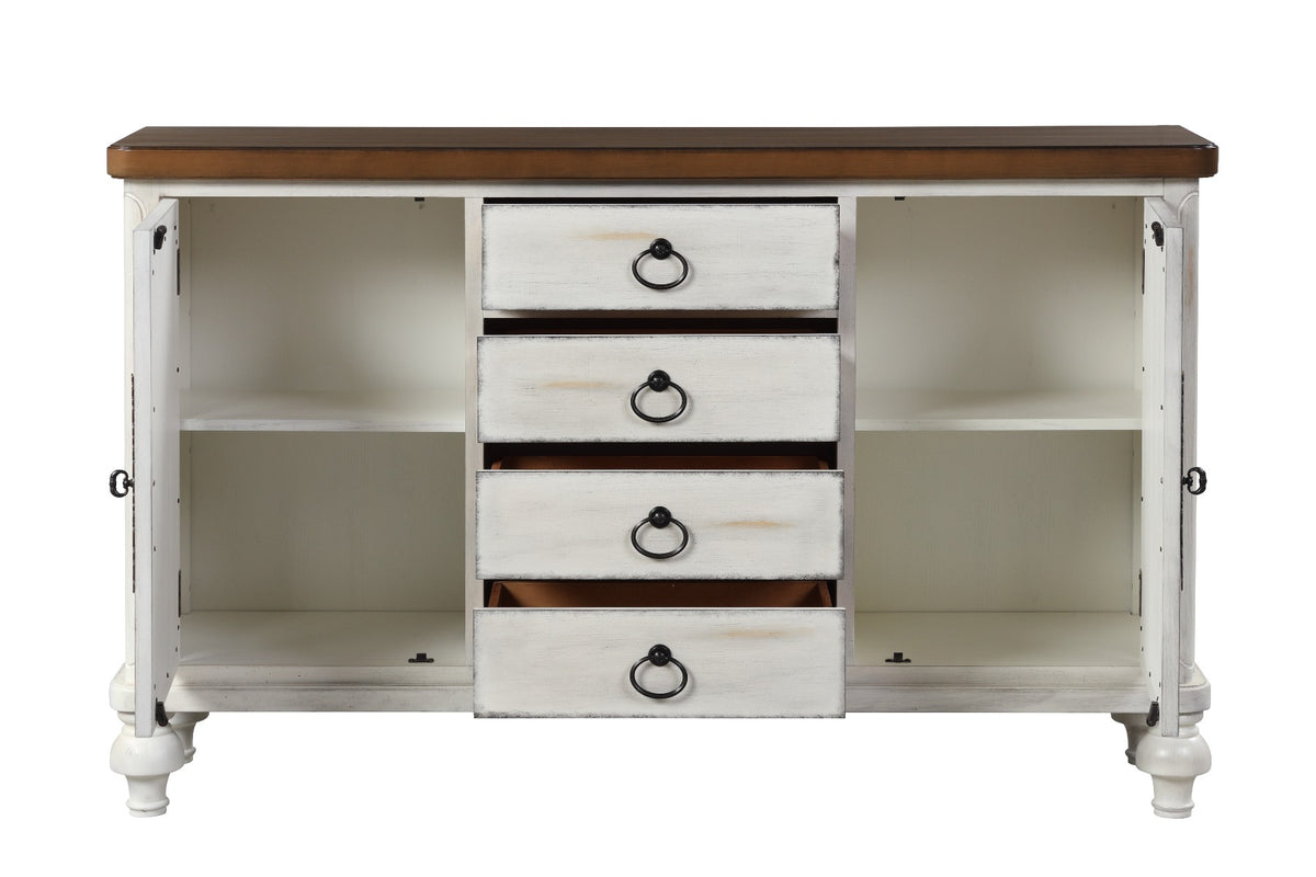 ACME Vermont Console Cabinet – detail – Lusso Furniture Miami