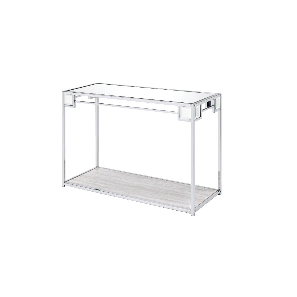 ACME Asbury Console Table – front view – Lusso Furniture Miami