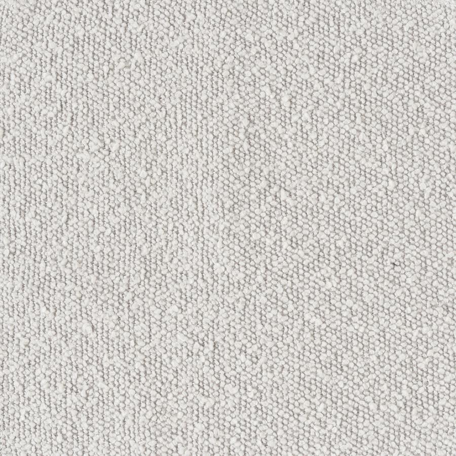 Serreta Boucle Upholstered Armless Acrylic Chair Ivory-10