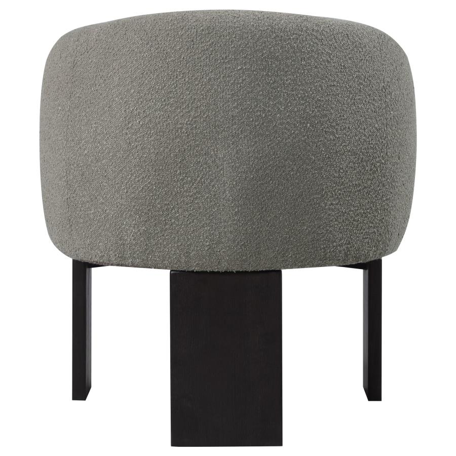 Valdez Boucle Upholstered Barrel Back Accent Chair Brown-zoom-7