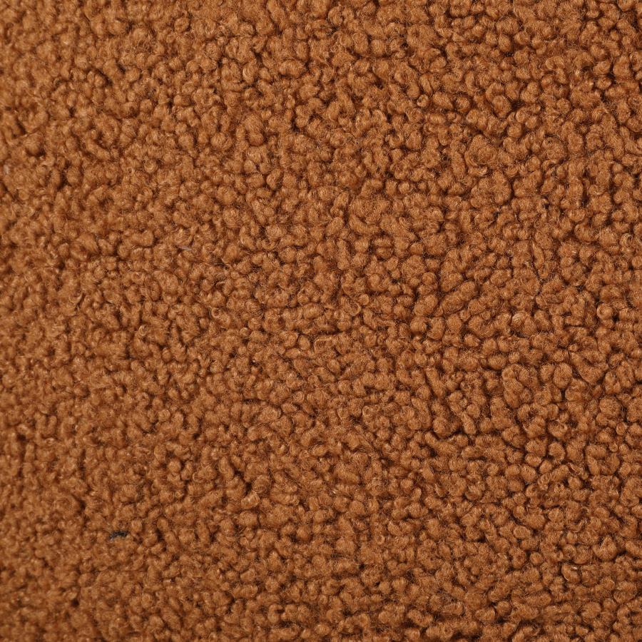 Zonie Boucle Upholstered Barrel Back Accent Chair Orange-zoom-10