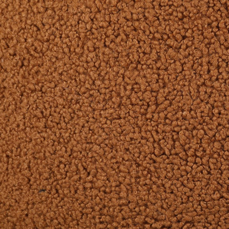 Zonie Boucle Upholstered Barrel Back Accent Chair Orange-zoom-