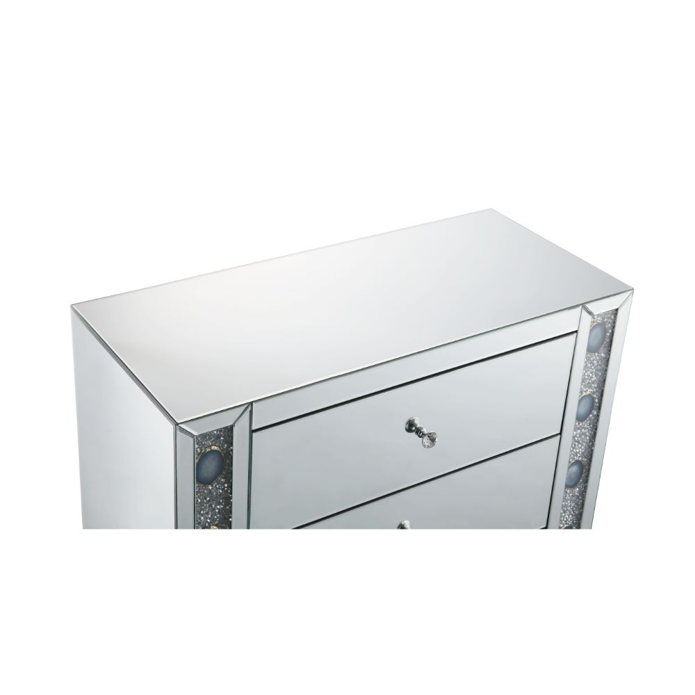 ACME Sonia Console Cabinet – room setting – Lusso Furniture Miami