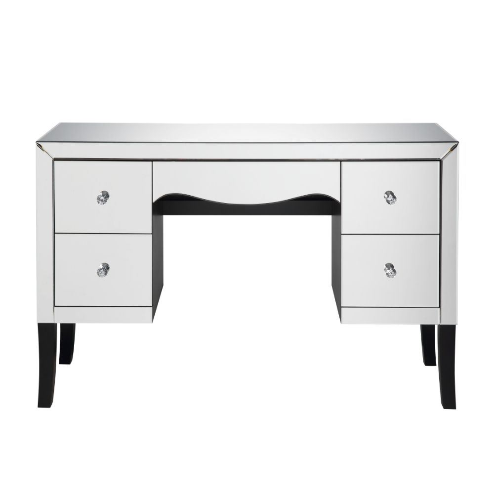 ACME Dominic Vanity Desk – side view – Lusso Furniture Miami