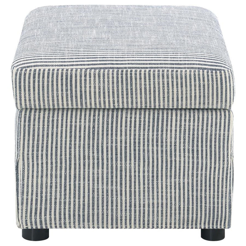 Winter Upholstered Hydraulic Lift Top Storage Ottoman Grey-zoom-