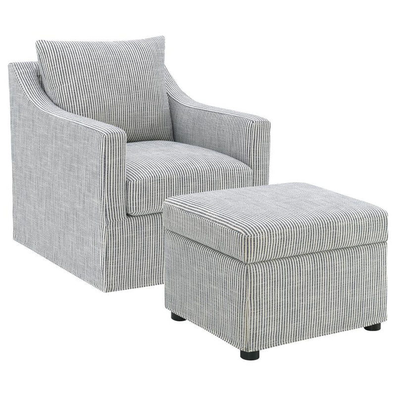 Winter Upholstered Hydraulic Lift Top Storage Ottoman Grey-zoom-
