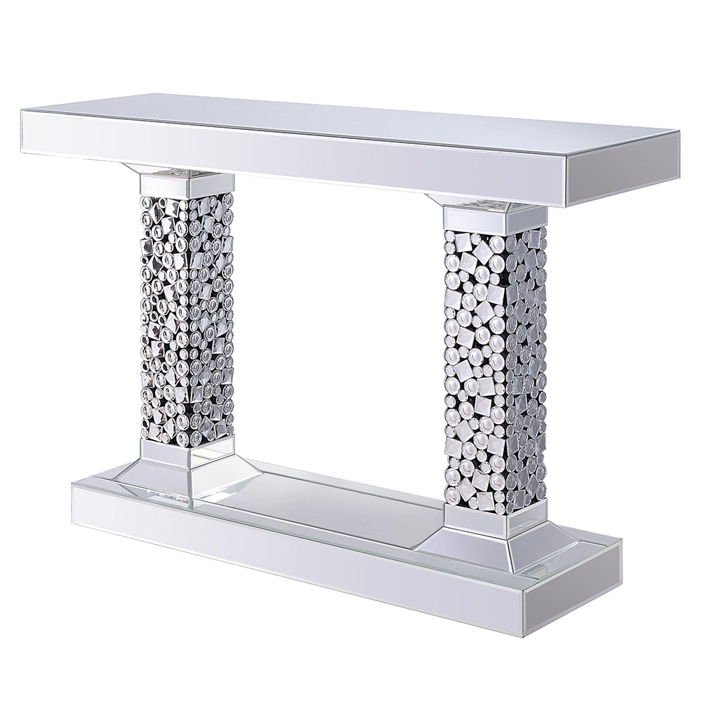 ACME Kachina Console Table – angle view – Lusso Furniture Miami