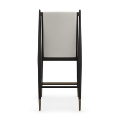 Caracole Unity Counter Stool – top view – Lusso Furniture Miami
