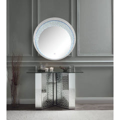 ACME Nysa Console Table – close-up – Lusso Furniture Miami