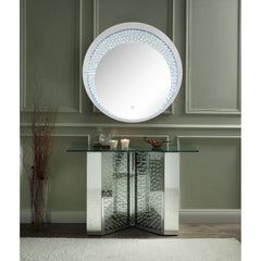 ACME Nysa Console Table – alternate view – Lusso Furniture Miami