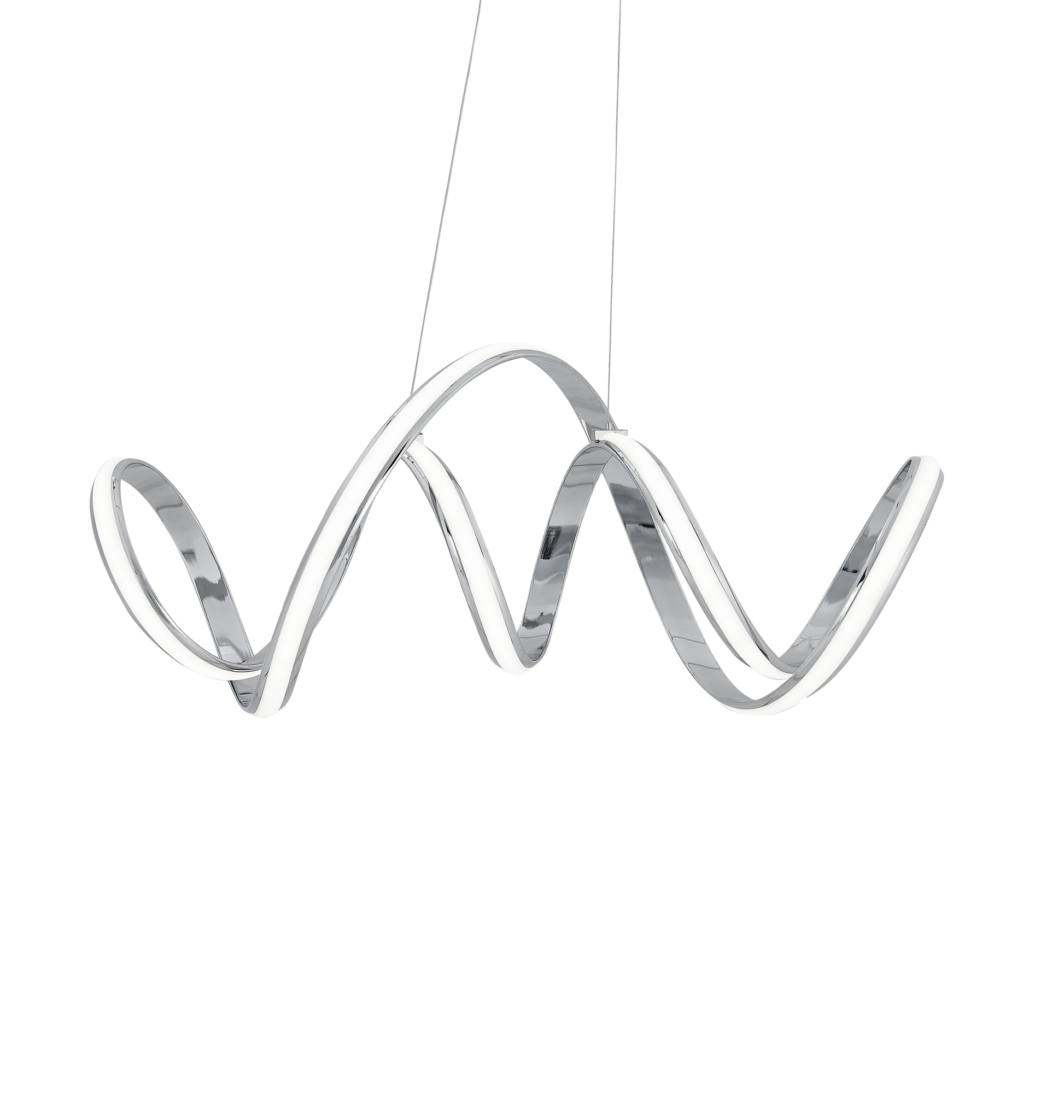 Seville LED Chandelier // Chrome with Smart Dimmer Included-1