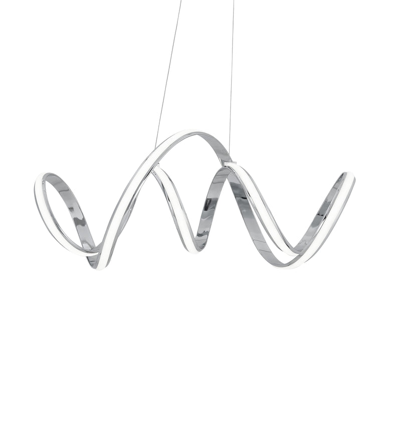 Seville LED Chandelier // Chrome with Smart Dimmer Included-zoom-