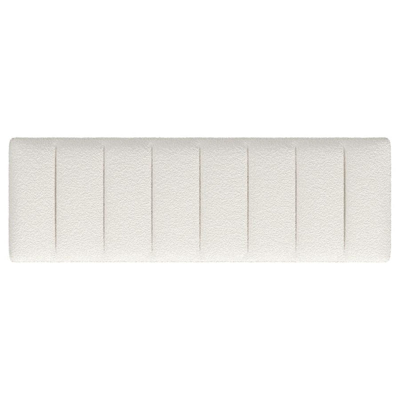 Mesa Boucle Upholstered Tufted Accent Bench Vanilla-zoom-